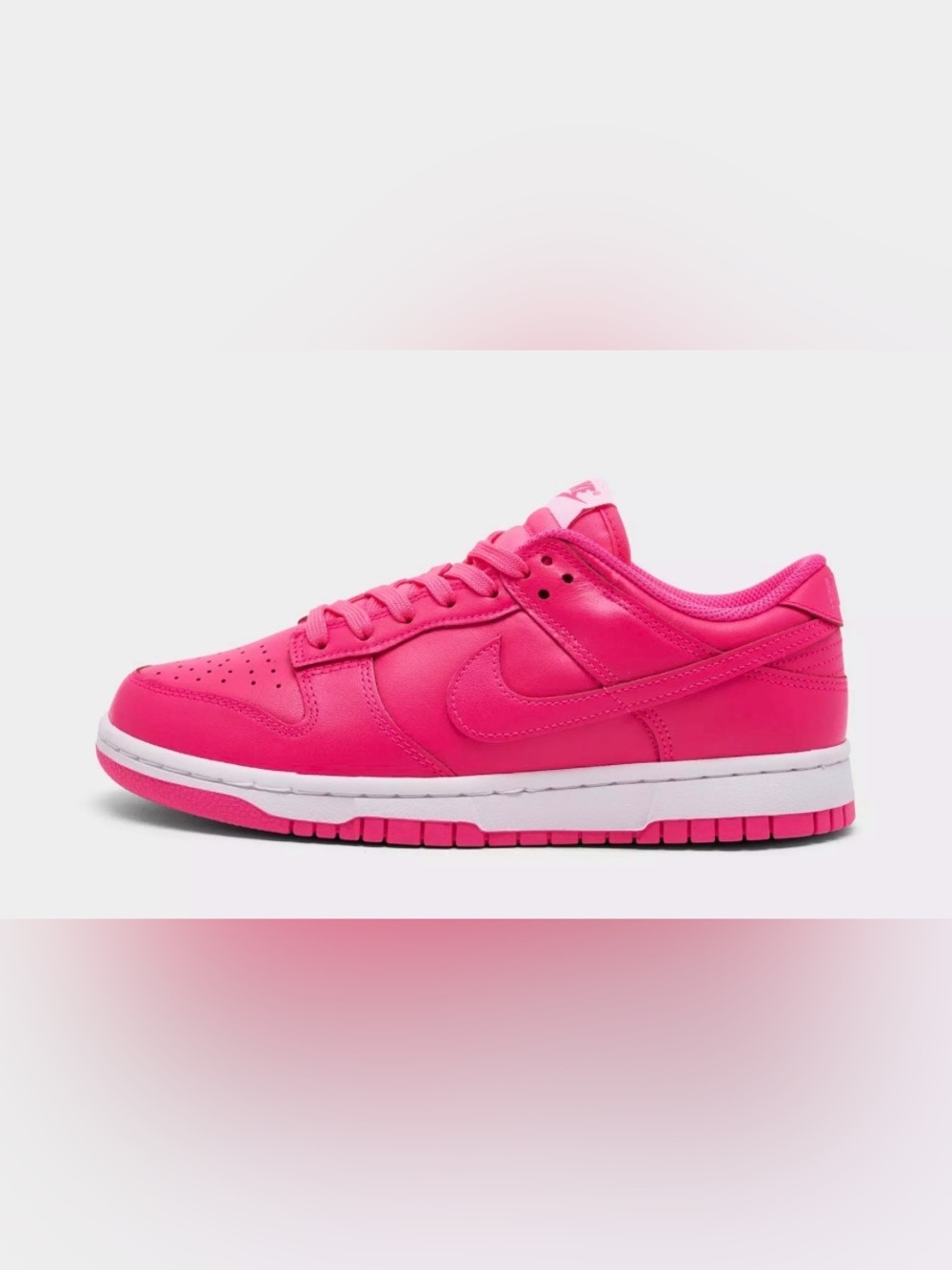 10.5 Nike Hot Pink Low-Top Dunk Lows Sneakers